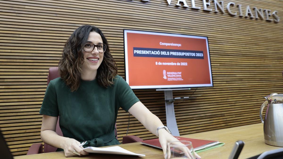 La vicepresidenta de la Generalitat, Aitana Mas.
