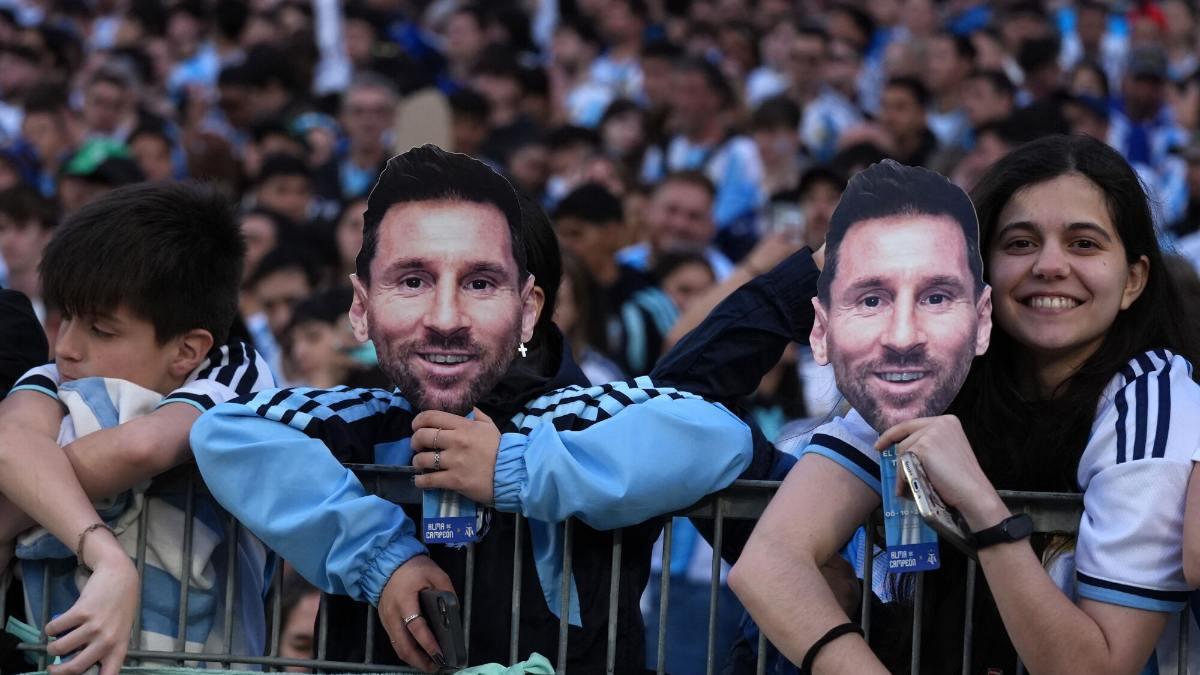 El Monumental se llenó para despedir a Leo Messi