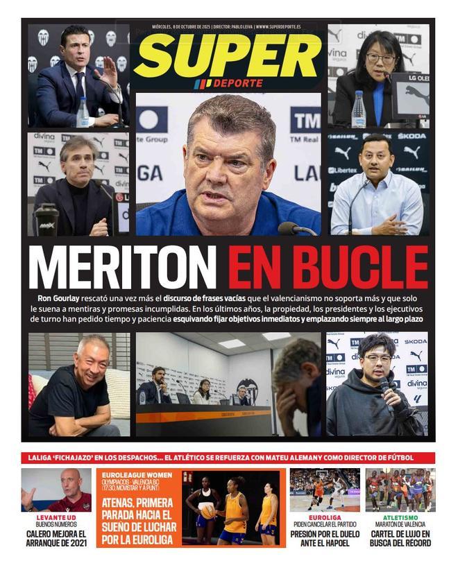 Estas son las portadas de la prensa deportiva de hoy