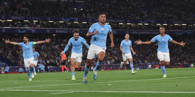 Las mejores imágenes de la final de la Champions entre City e Inter