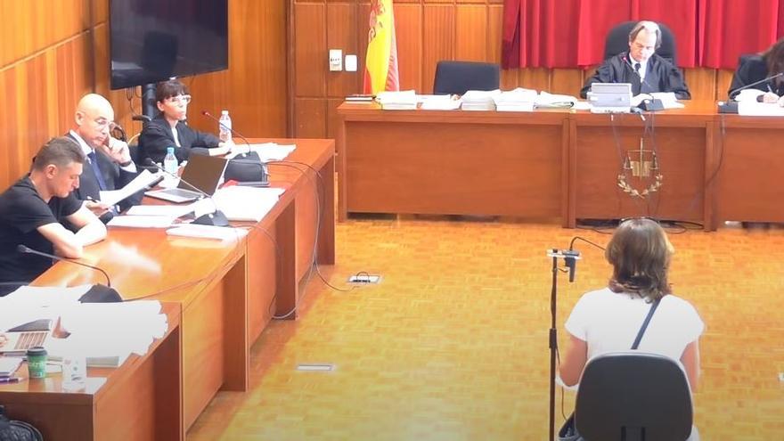 Una investigadora declara como testigo en la Audiencia Provincial este martes en el juicio del doble crimen de Sangonera.