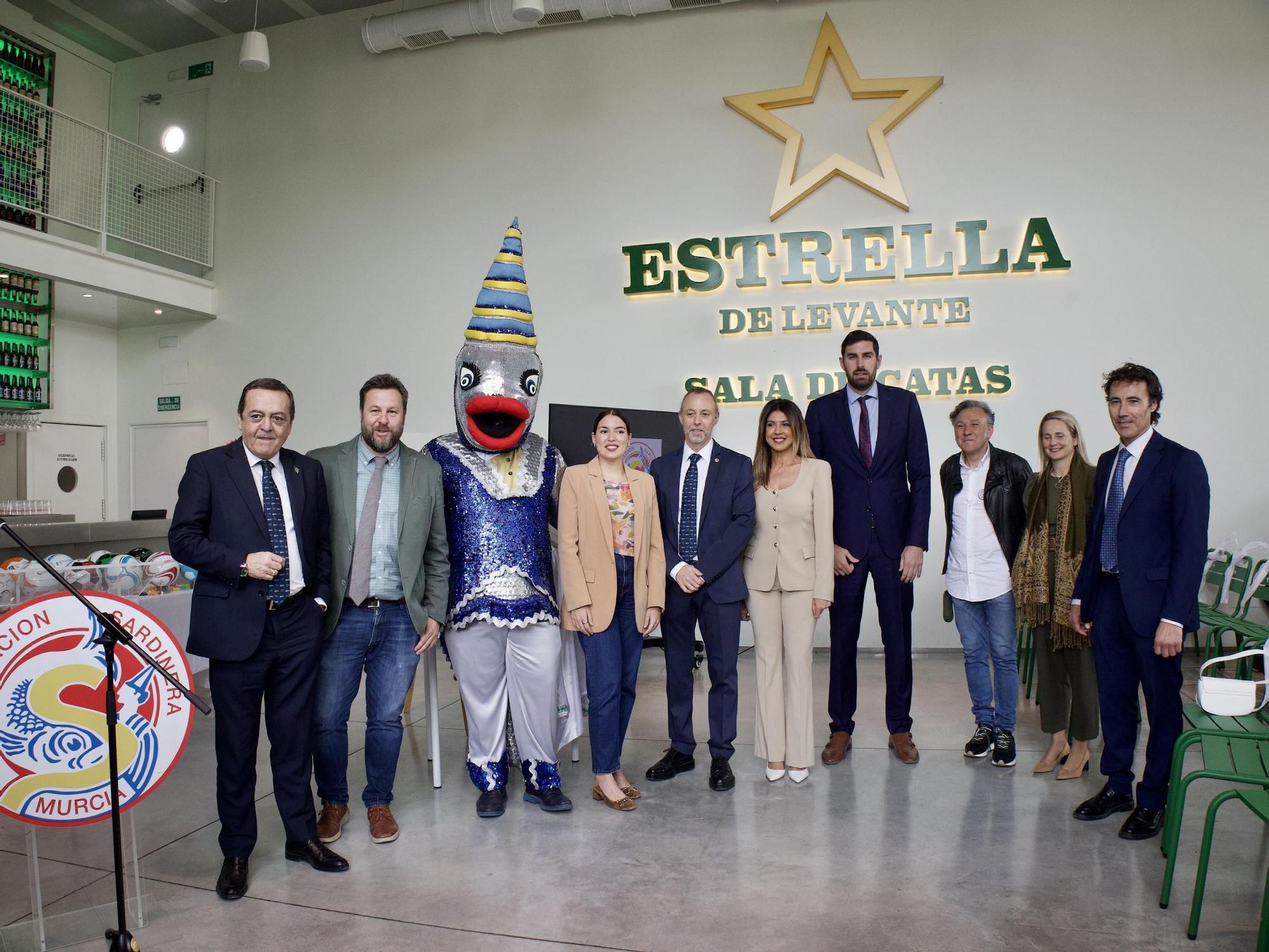 Presentación del catafalco del Entierro de la Sardina 2024