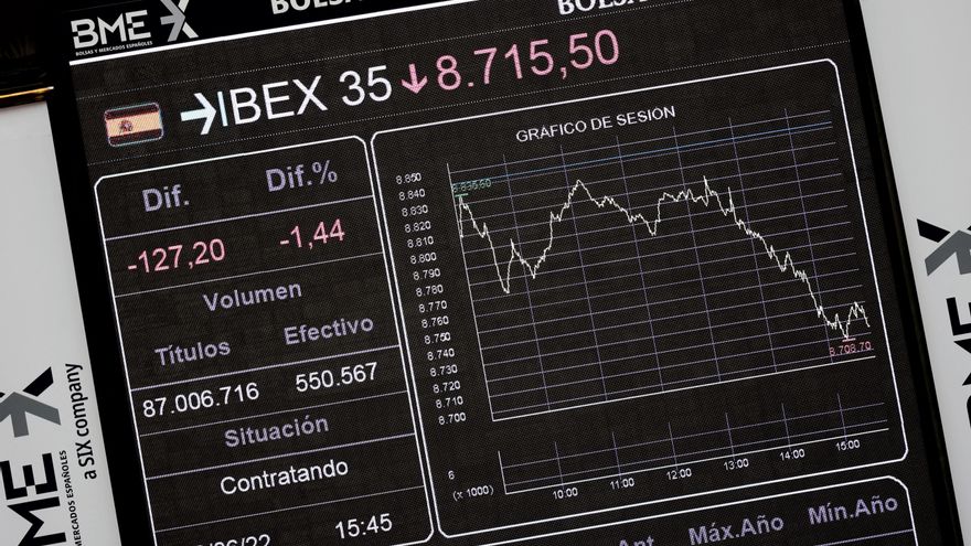 El Ibex 35 se acerca de nuevo a la cota de los 8.000 puntos