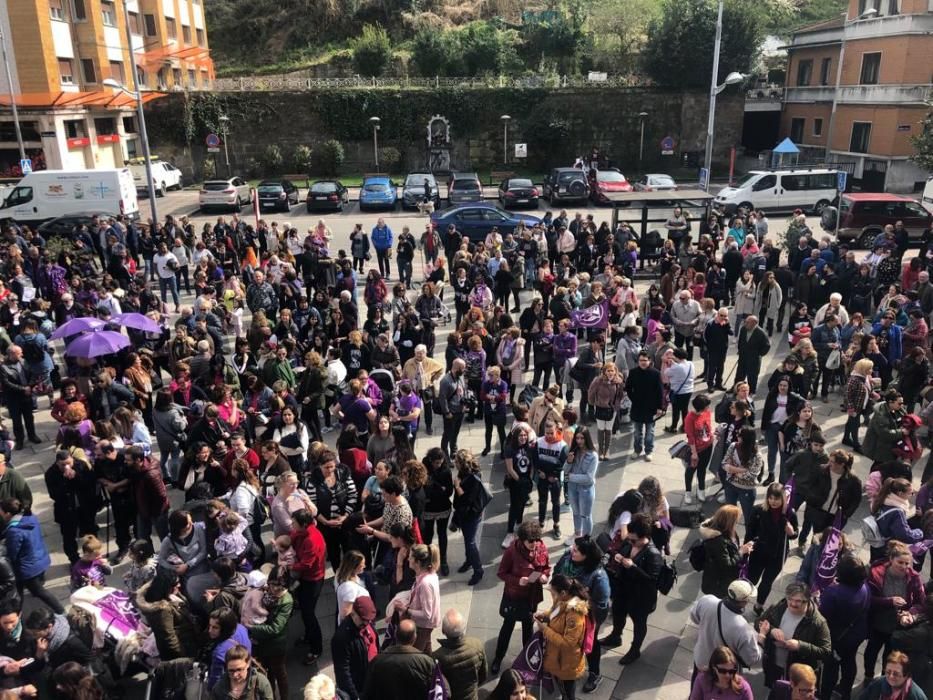 8-M en Asturias: El feminismo inunda las plazas