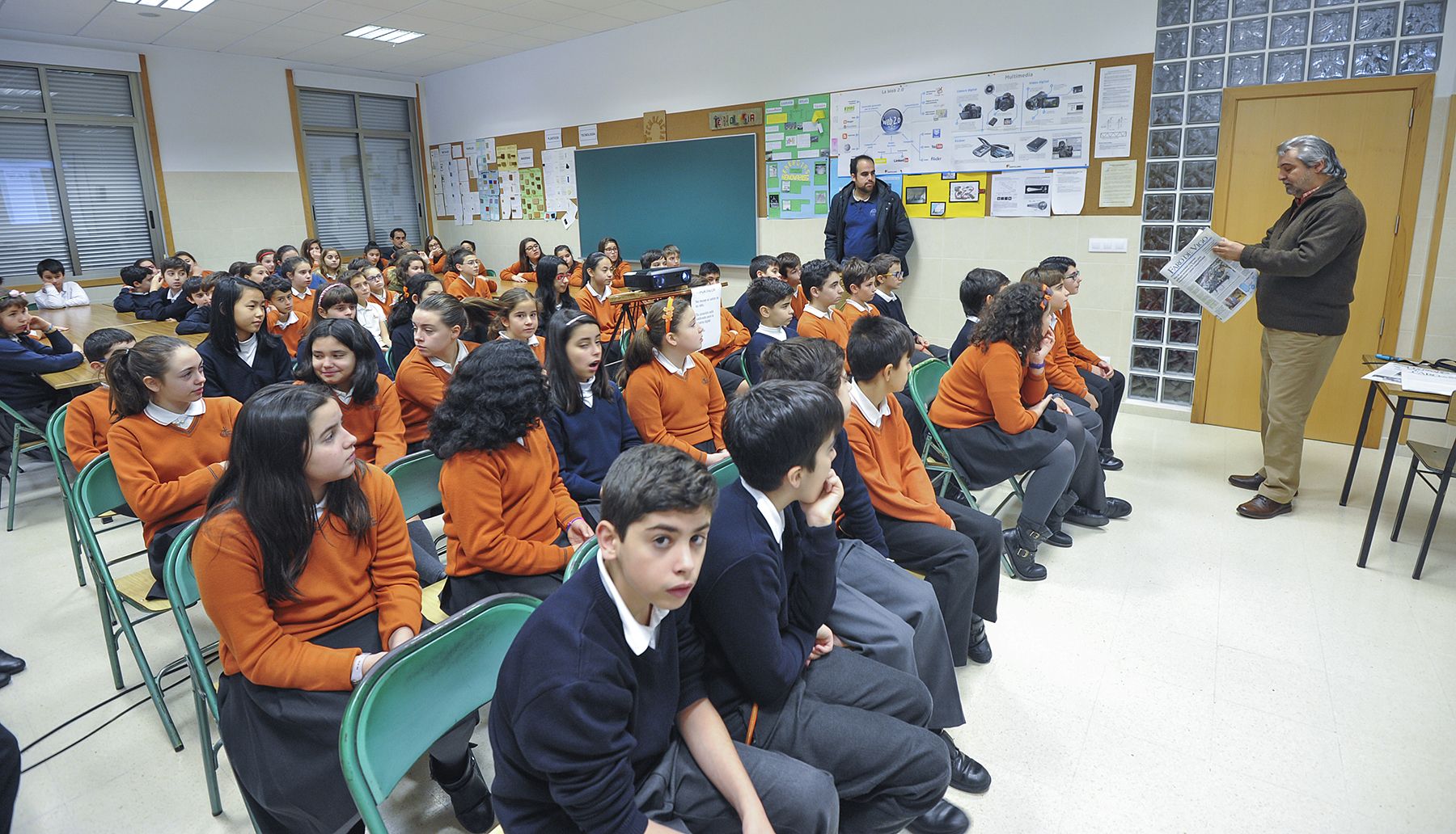 Visita a Faro de Vigo del CPR Plurilingüe Mariano el curso 2015-16