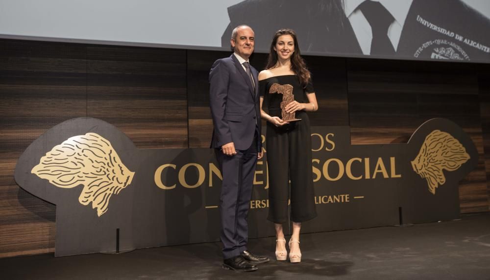 Premios del Consejo Social de la UA