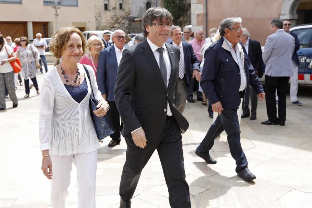 Puigdemont torna a Amer per celebrar la diada del Gremi de Pastissers