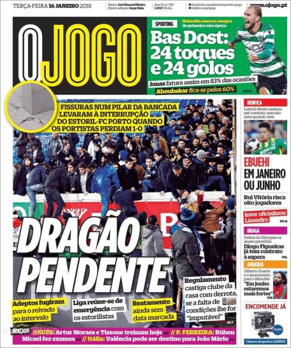 Portadas deportivas del martes 16 de enero