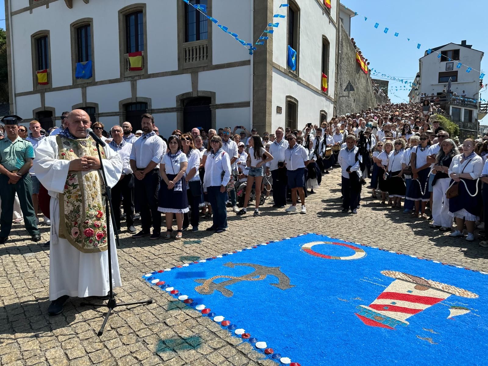 EN IMÁGENES: La procesión de la virgen del Carmen en Tapia de Casariego