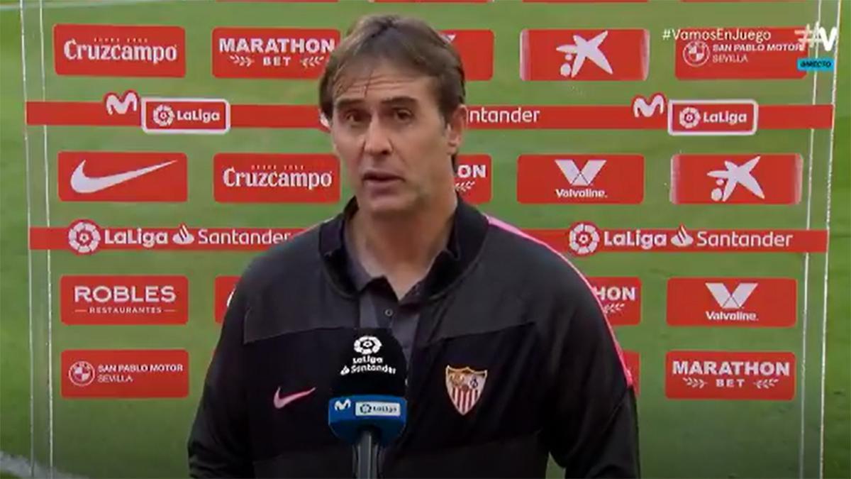 Lopetegui: Hay una posible segunda amarilla de Messi en la primera parte, me dicen que era clara