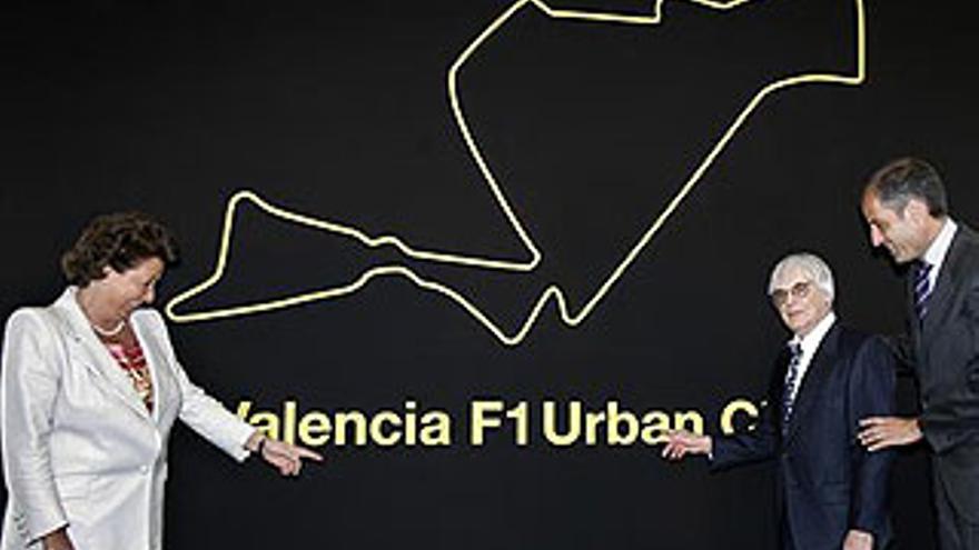 El montaje del circuito urbano de Valencia se iniciará la próxima semana