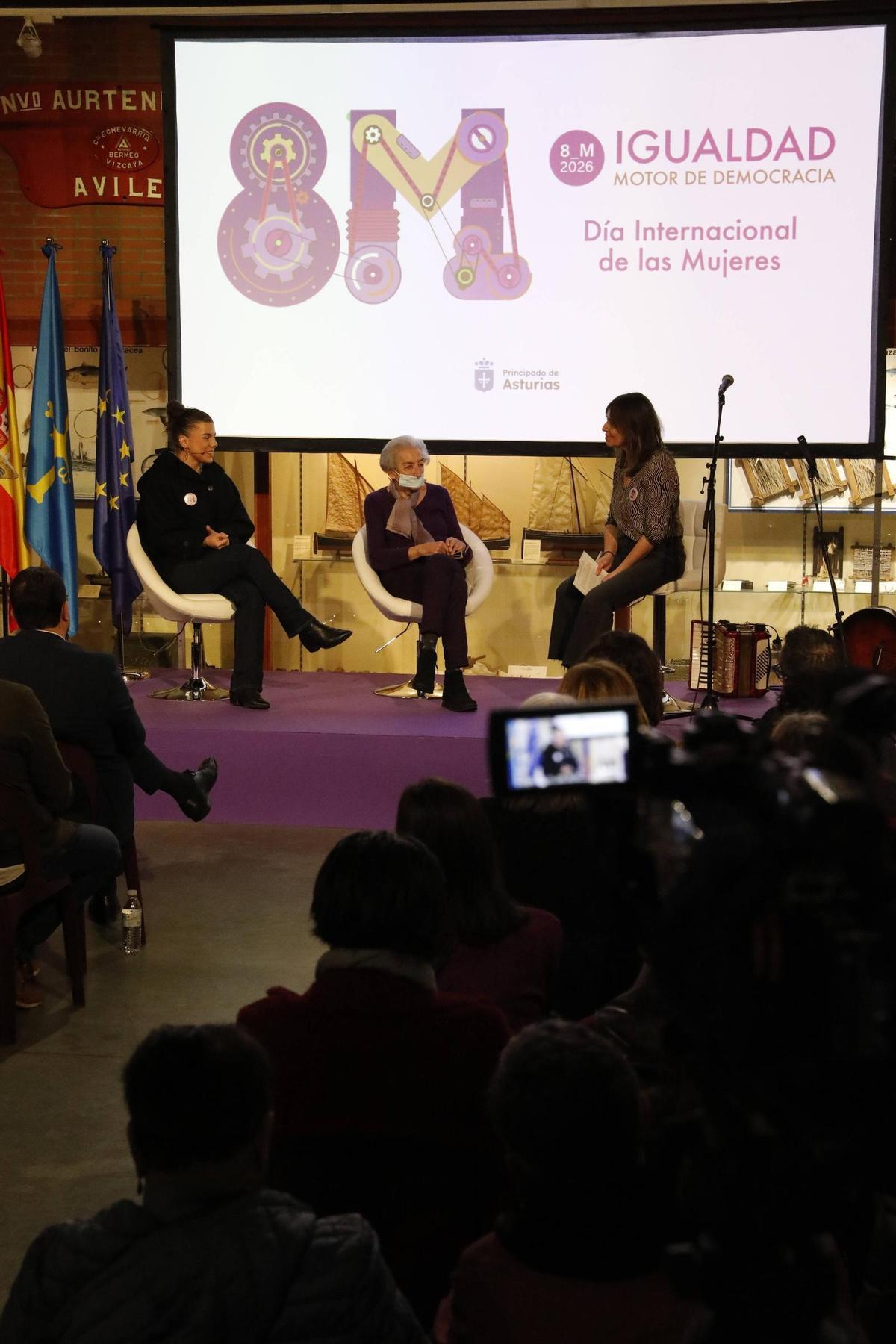 EN IMÁGENES: El acto institucional del 8M Asturias en el Museo Marítimo de Luanco EN IMÁGENES: El acto institucional del 8M Asturias en el Museo Marítimo de Luanco