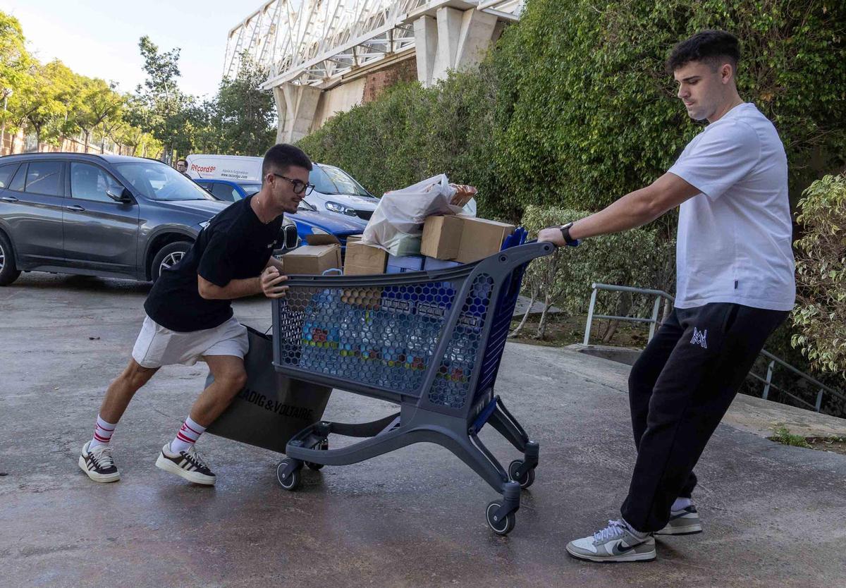 El empuje solidario en Alicante llena el Centro de Tecnificación con ayuda para los afectados por la DANA en Valencia