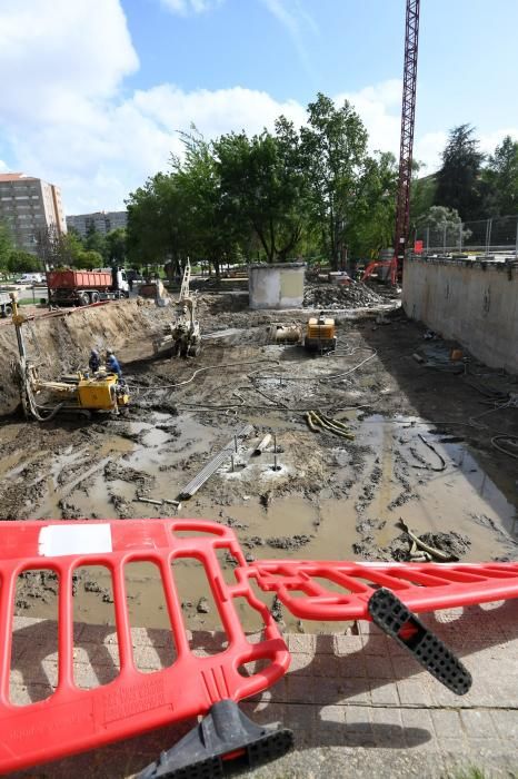 Concluye la demolición de las viejas piscinas de Campolongo