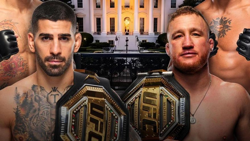 Horario del Ilia Topuria vs Justin Gaethje: a qué hora es la pelea de UFC en la Casa Blanca y dónde ver por TV y en directo en España
