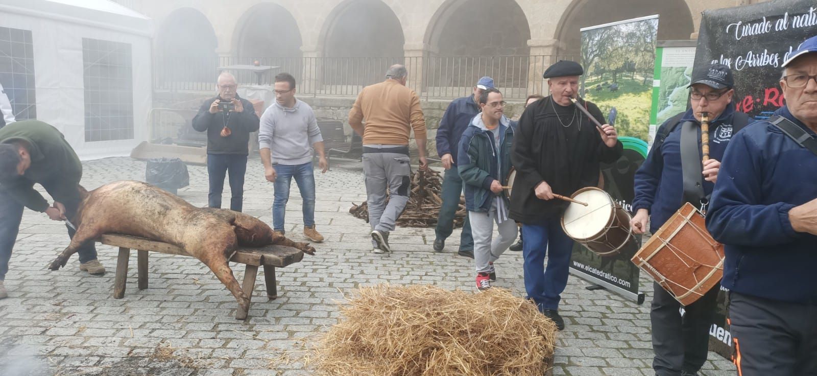 Fiesta de la matanza en Fermoselle