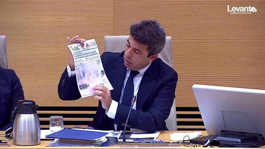 Mazón se defiende señalando a Illa: "Mantuvo su agenda con una alerta roja en Tarragona"