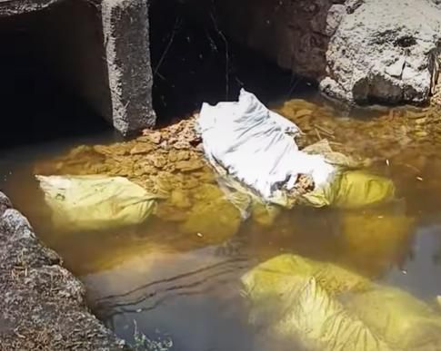Las imágenes de los escombros en el torrente de Sant Jordi