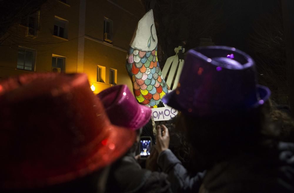 El Carnaval da su coletazo final con el Entierro de la Sardina