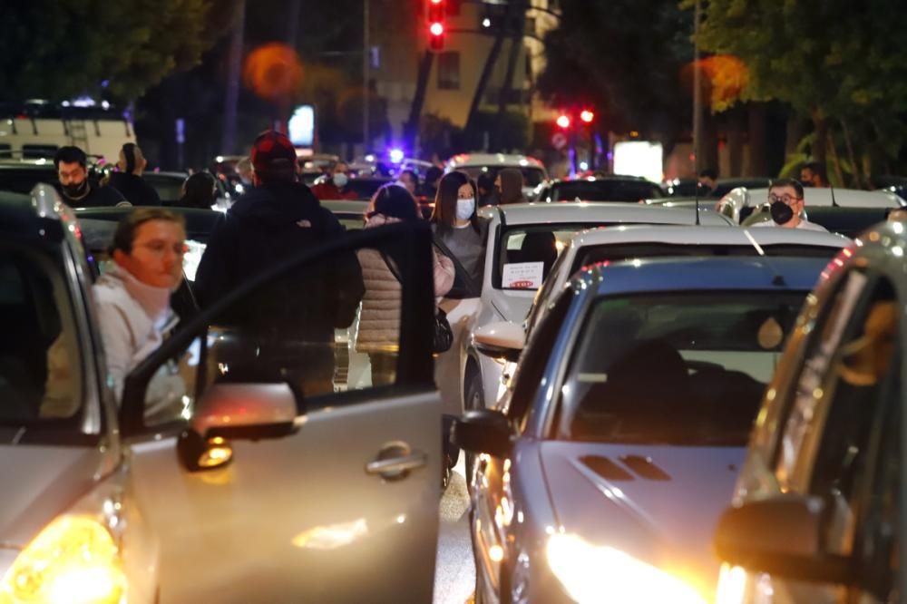 Protesta contra los robos en El Palmar