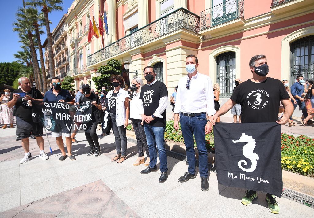 Así ha sido la manifestación por el Mar Menor de este sábado en Murcia