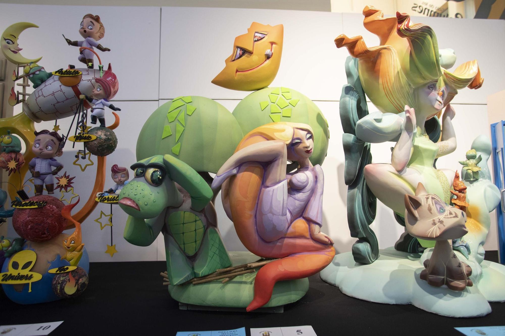 Así son los mejores “ninots” de las 19 fallas de Xàtiva