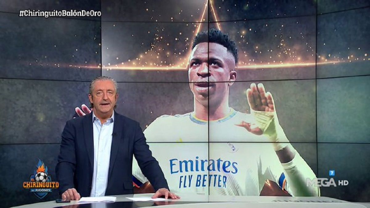 Pedrerol: &quot;Vinicius recogerá el Balón de Oro el año que viene&quot;