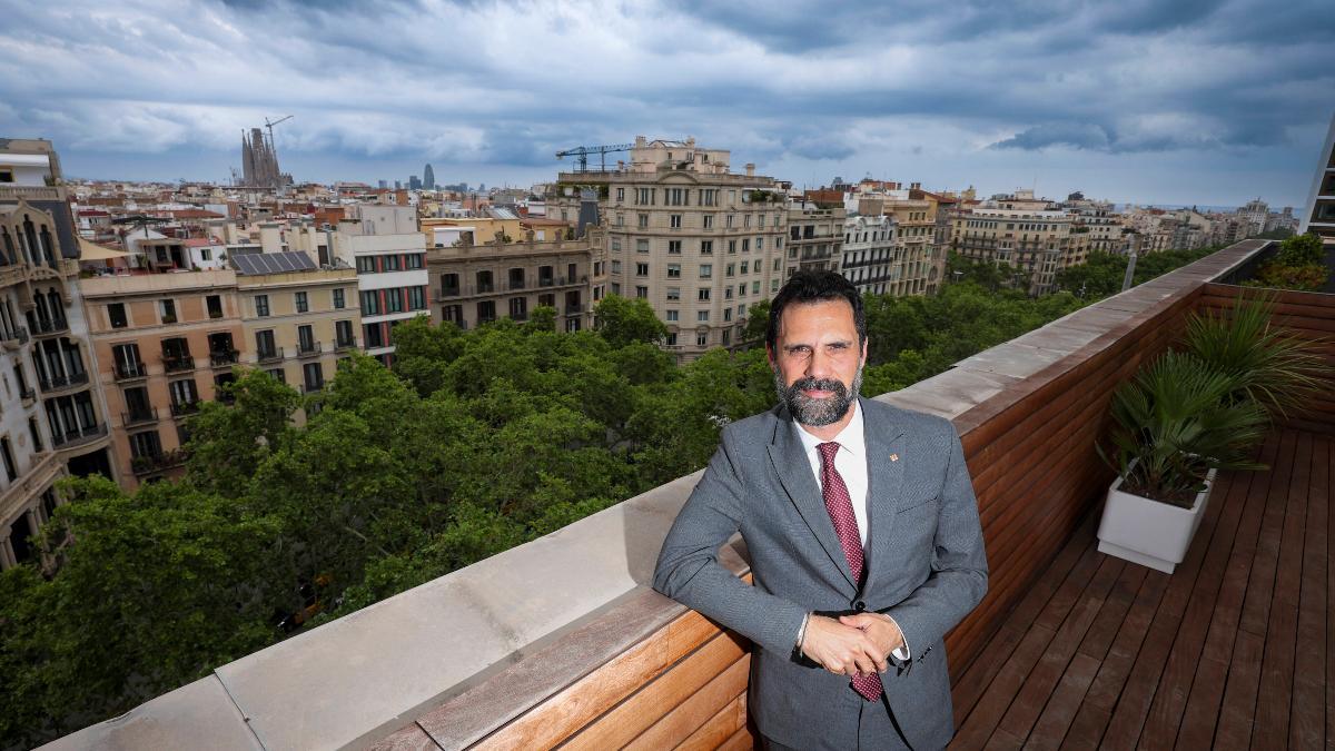 El Conseller Roger Torrent, presidente del Circuit de Barcelona-Catalunya