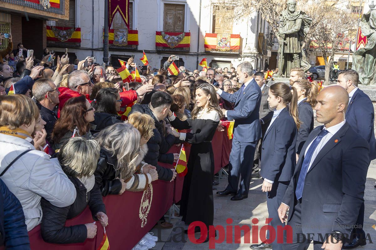 Visita de los reyes de España a Caravaca (Ayuntamiento)