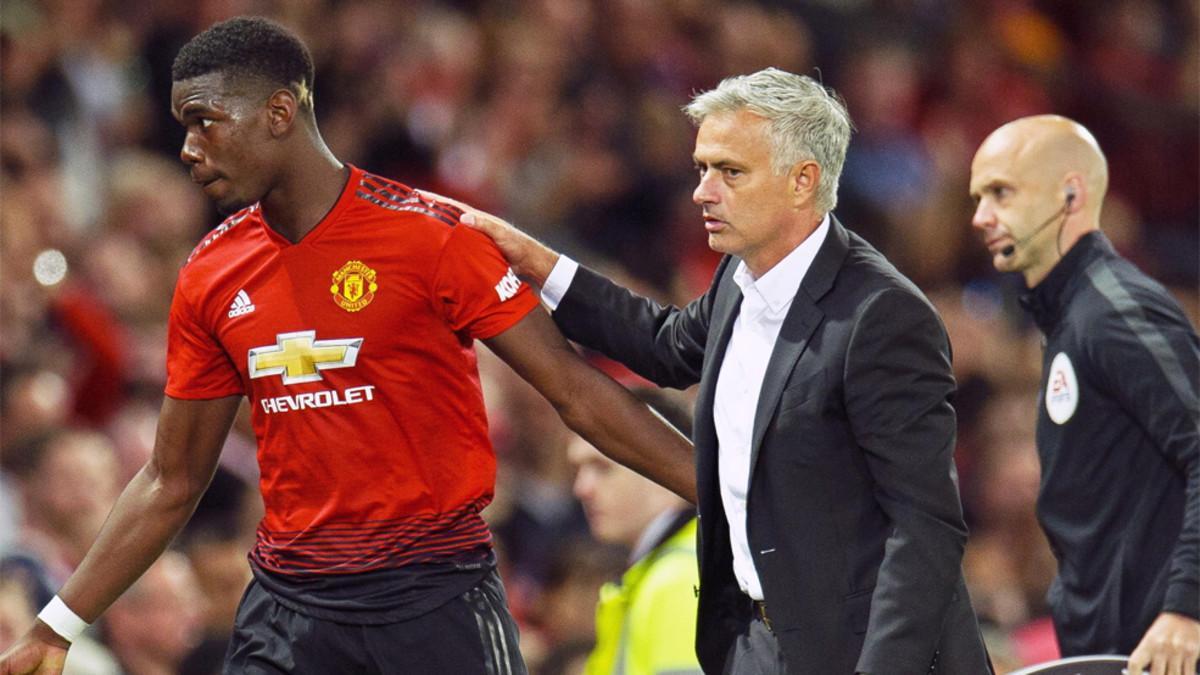 Paul Pogba sigue disgustado por José Mourinho por su veto para dejar el Manchester United