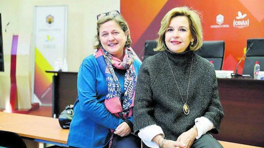Rosario Mérida y María de los Ángeles Olivares destacan la colaboración en la integración de los mena.