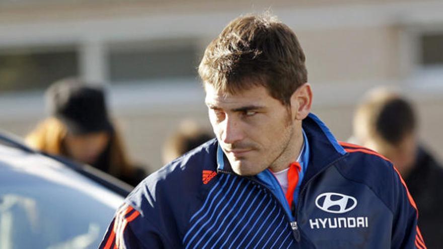 El portero y capitán del Real Madrid, Iker Casillas.