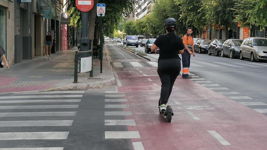 Críticas del PP de Alcoy al equipo de gobierno tras un atropello en el carril bici de la Alameda