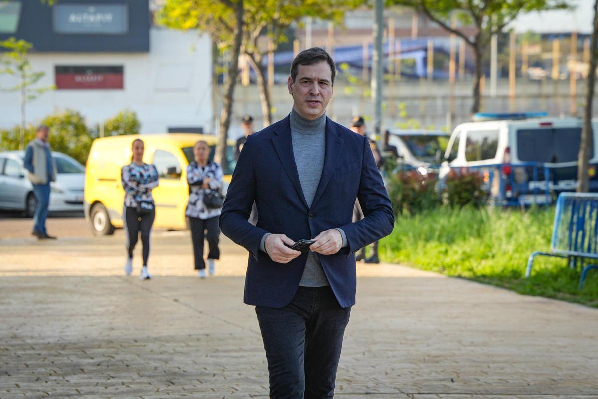 David Sánchez declara en los juzgados de Badajoz