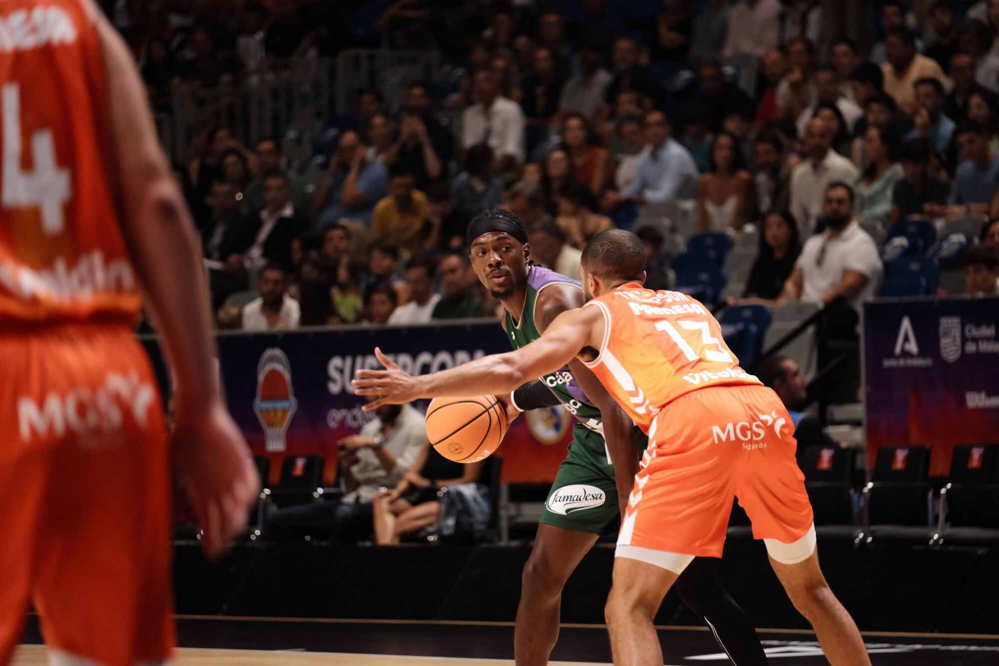 Unicaja - Valencia Basket en el Supercopa de Baloncesto 2025.
