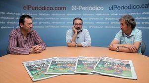 Emilio Pérez de Rozas, David Torras i Joan Domènech debaten sobre els quatre clàssics.