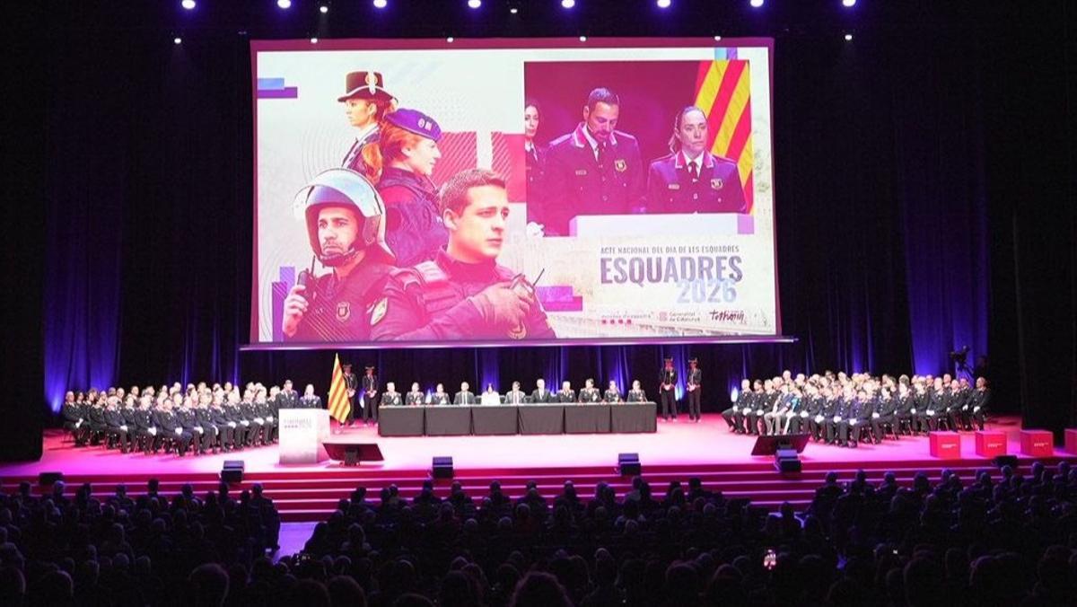 El acto de les Esquadres se ha celebrado en el Fòrum