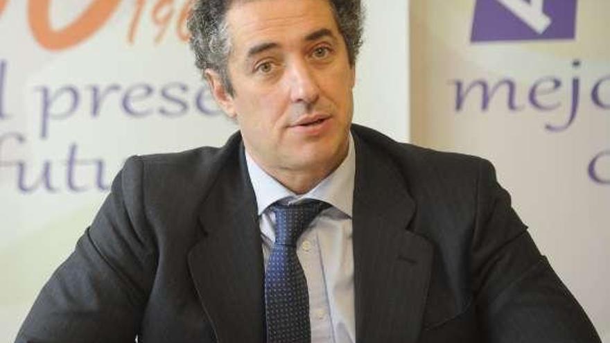 Álvaro Martínez, presidente de la asociación Aspronaga. / la opinión