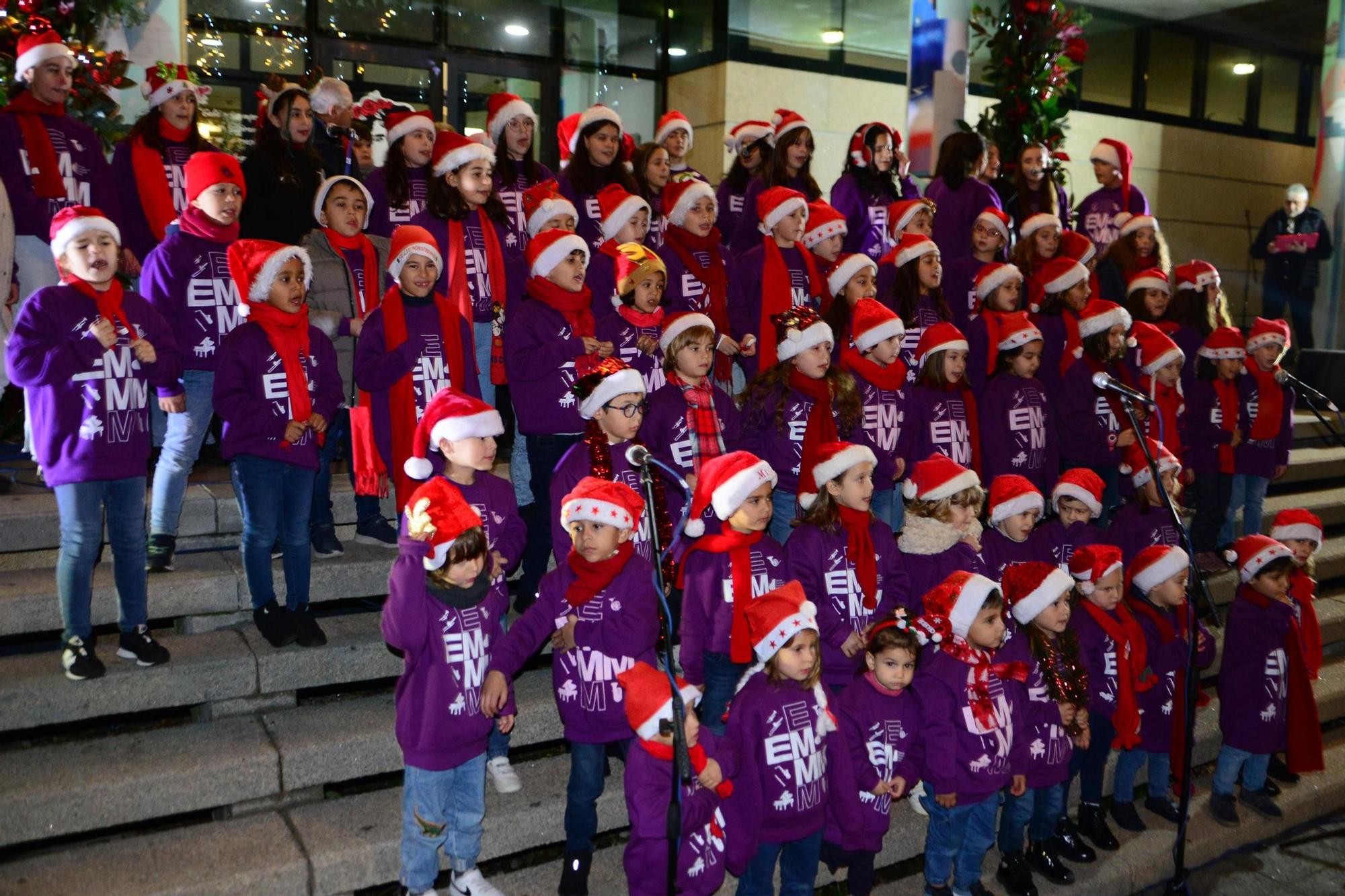 Los niños cantan la Navidad de Moaña