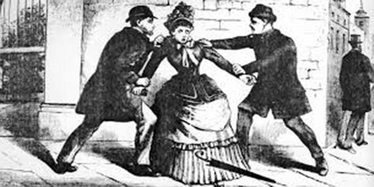 Imagen que ilustra la persecución de las mujeres que &quot;parecían&quot; prostitutas.