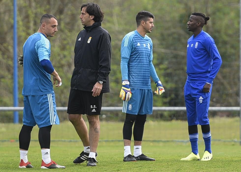 Entrenamiento del Real Oviedo