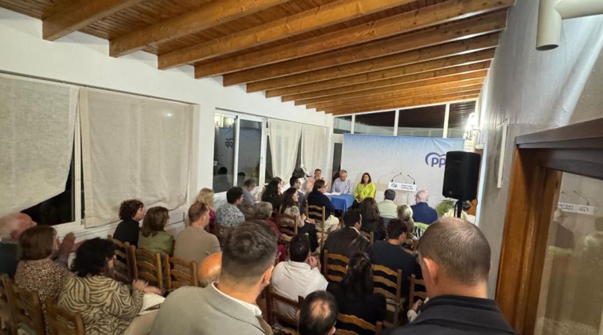 Asistentes ayer al congreso del PP de Sant Josep. | PP