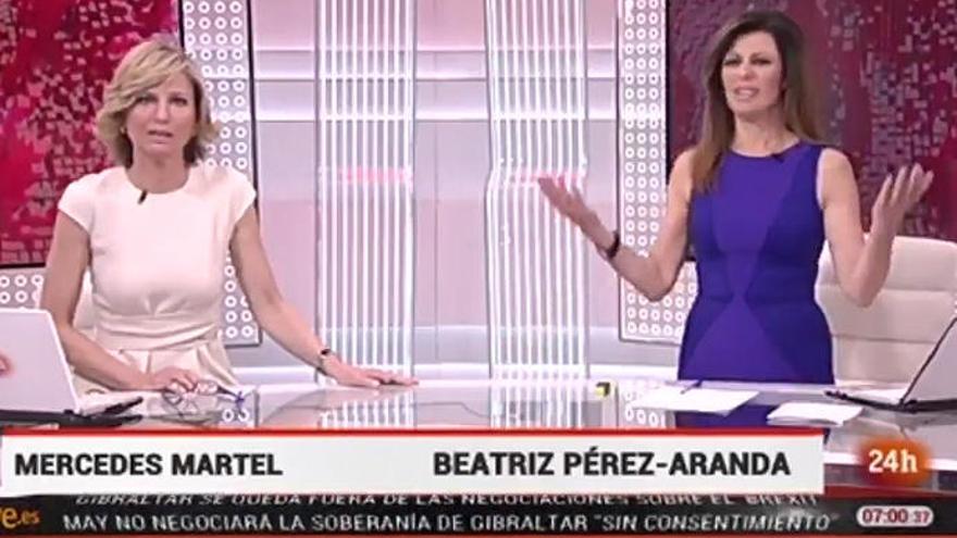 La nueva &#039;pillada&#039; a Beatriz Pérez-Aranda en el 24 horas