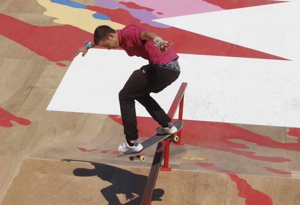 Los ''skaters'' dieron lo mejor de sí mismos en las semifinales de O Marisquiño.