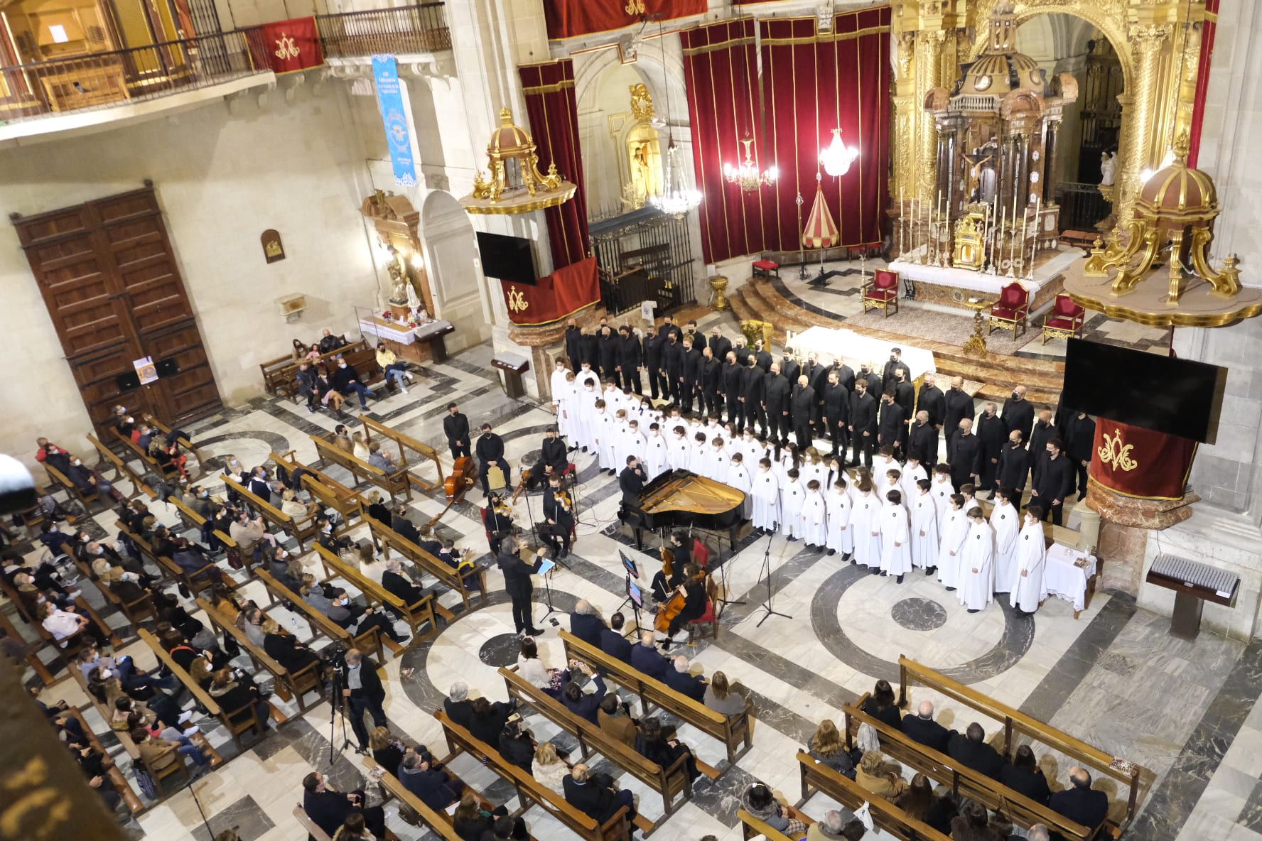 Concierto de Navidad en Santa María en Elche.