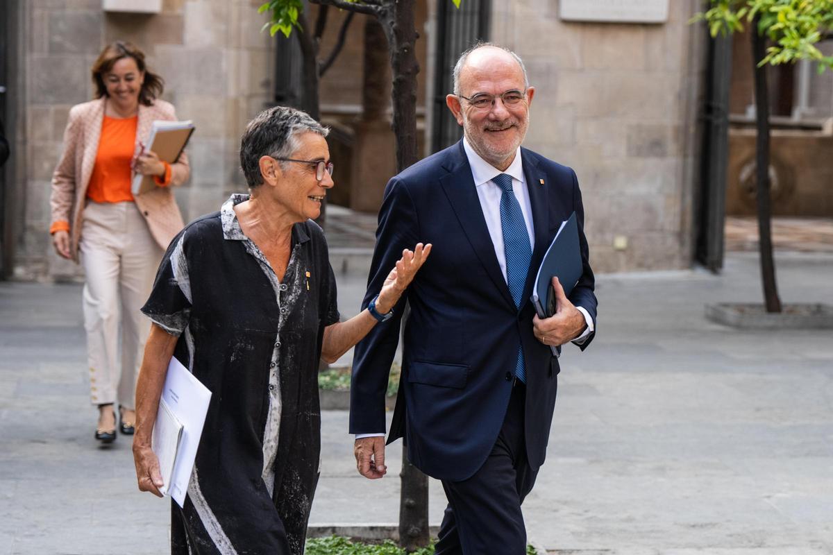 Primer Consell Executiu del Govern de Salvador Illa