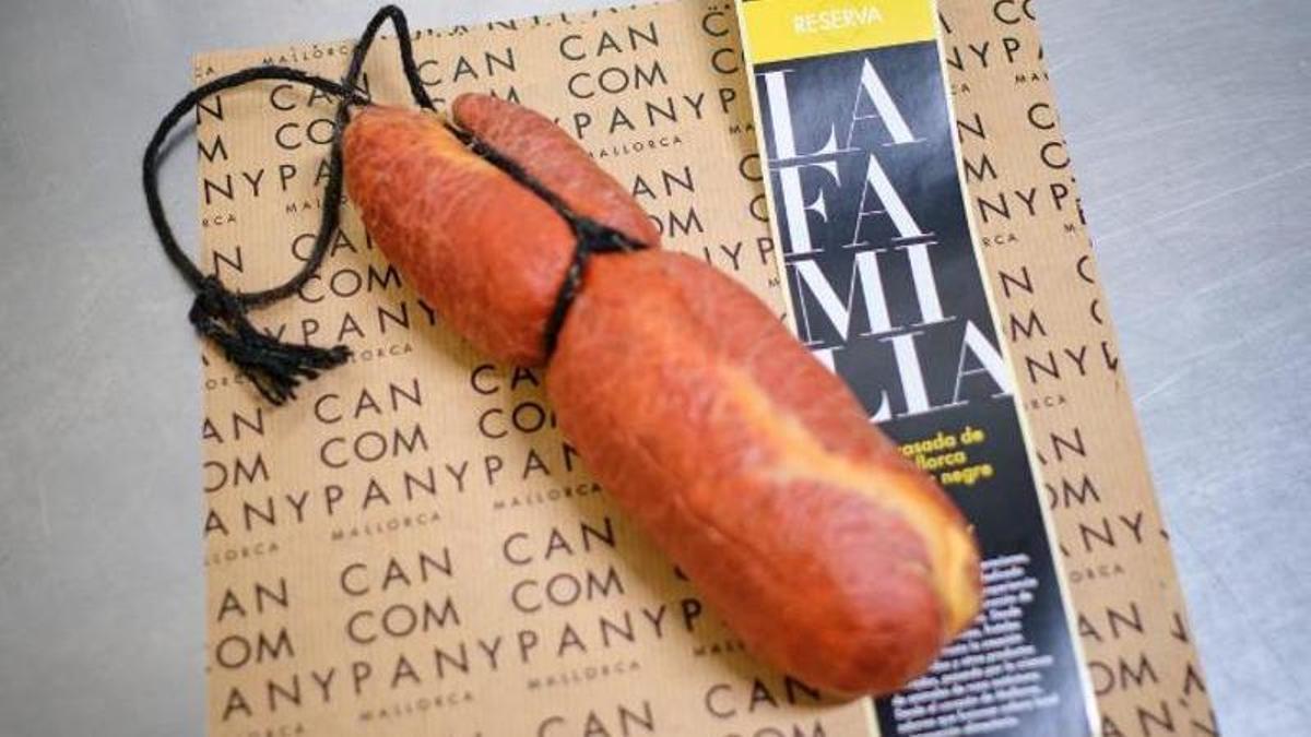 La sobrassada de porc negre de Xesc Reina.