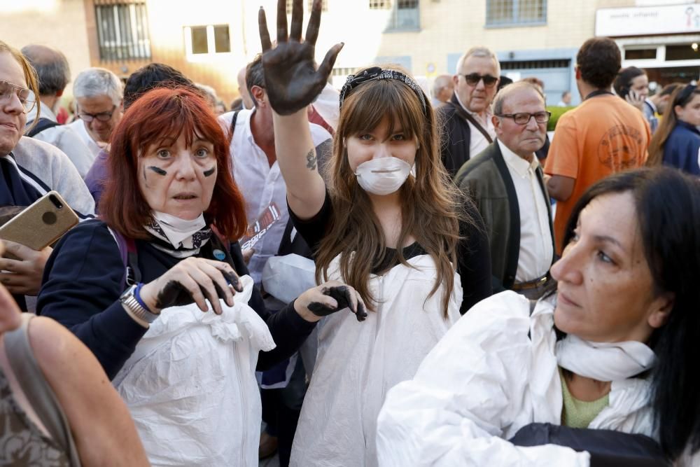 Manifestación en Gijón contra la contaminación