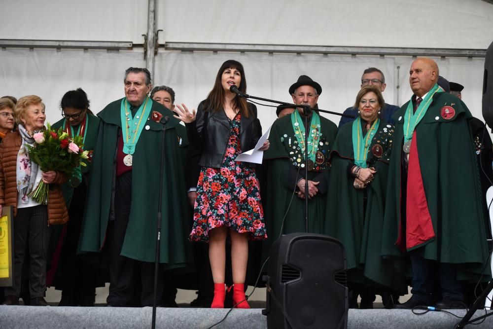 Fiestas gastronómicas en Pontevedra: Mourente se congrega alrededor de una taza de su caldo