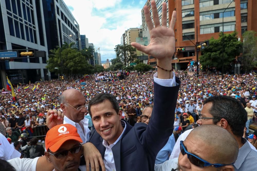 Protestas contra Maduro en Venezuela